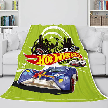 Hot Wheels Blanket Flannel Fleece Blanket Quilt Throw Cosplay Bedding (Online Order Only)