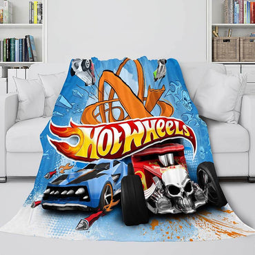 Hot Wheels Blanket Flannel Fleece Blanket (Online Order Only)