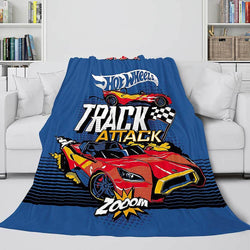 Hot Wheels Blanket Flannel Fleece Blanket (Online Order Only)
