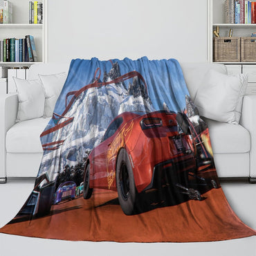 Hot Wheels Blanket Flannel Kids Room Throw (ONLINE ORDER ONLY)