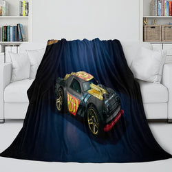 Hot Wheels Blanket Flannel Kids Room Throw (ONLINE ORDER ONLY)