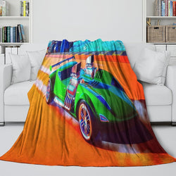 Hot Wheels Blanket Flannel Kids Room Throw (ONLINE ORDER ONLY)