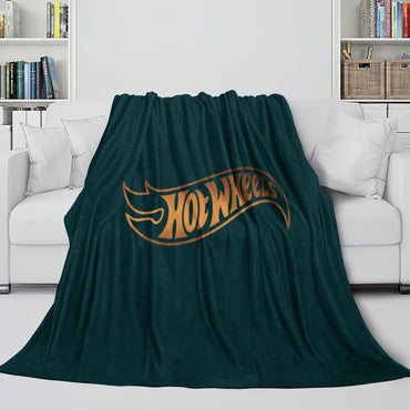 Hot Wheels Blanket Flannel Kids Throw Room Decoration (ONLINE ORDER ONLY)