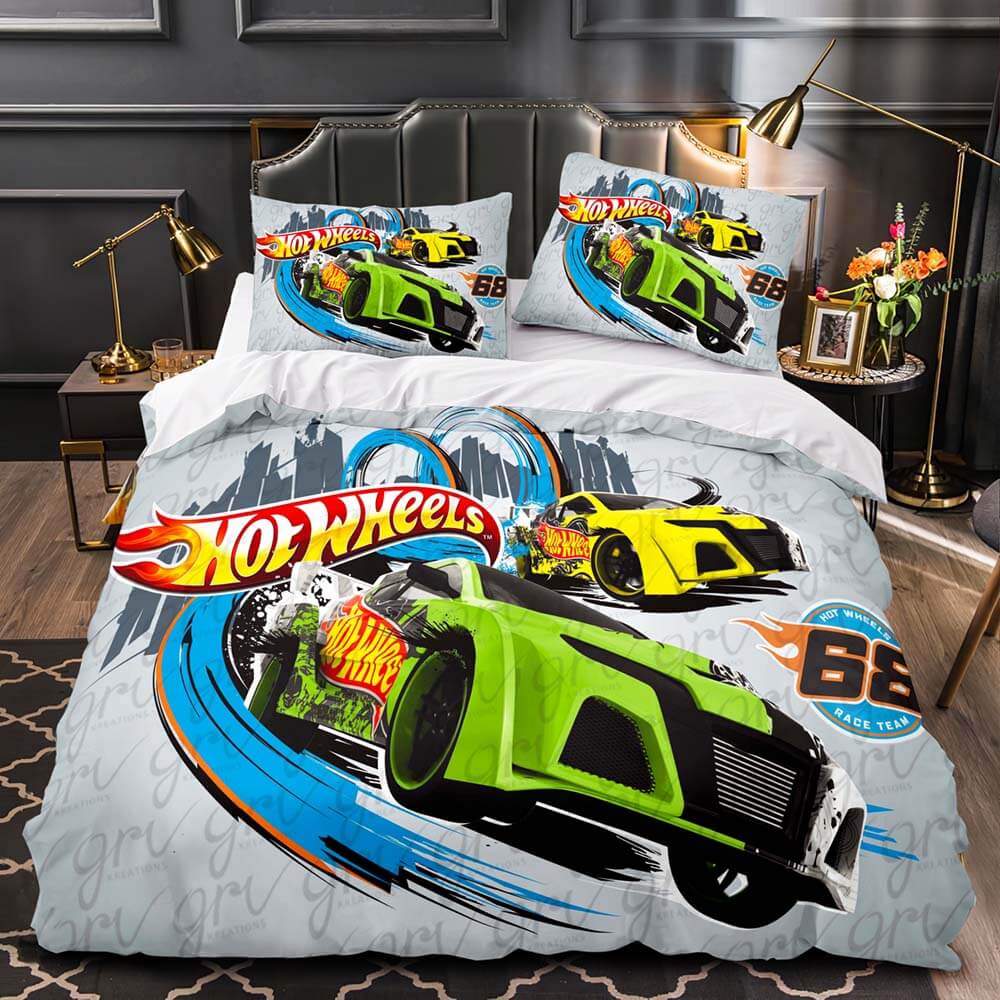 Hot Wheels Cosplay Bedding Set Quilt Cover Without Filler (Online Order Only)