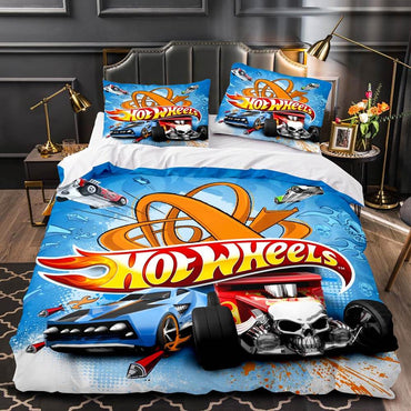 Hot Wheels Cosplay Bedding Set Quilt Cover Without Filler (Online Order Only)
