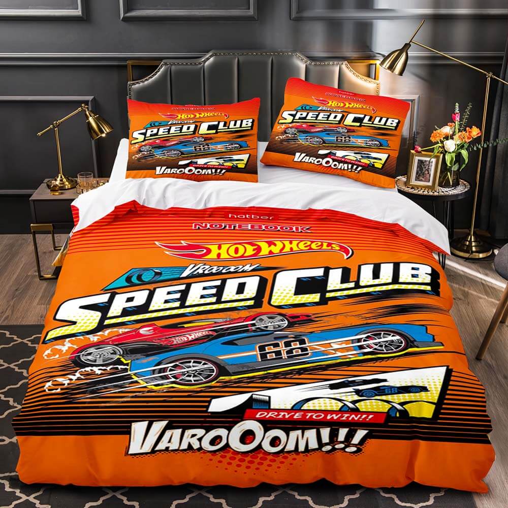 Hot Wheels Cosplay Bedding Set Quilt Cover Without Filler (Online Order Only)