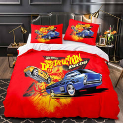 Hot Wheels Cosplay Bedding Set Quilt Covers Without Filler (Online Order Only)
