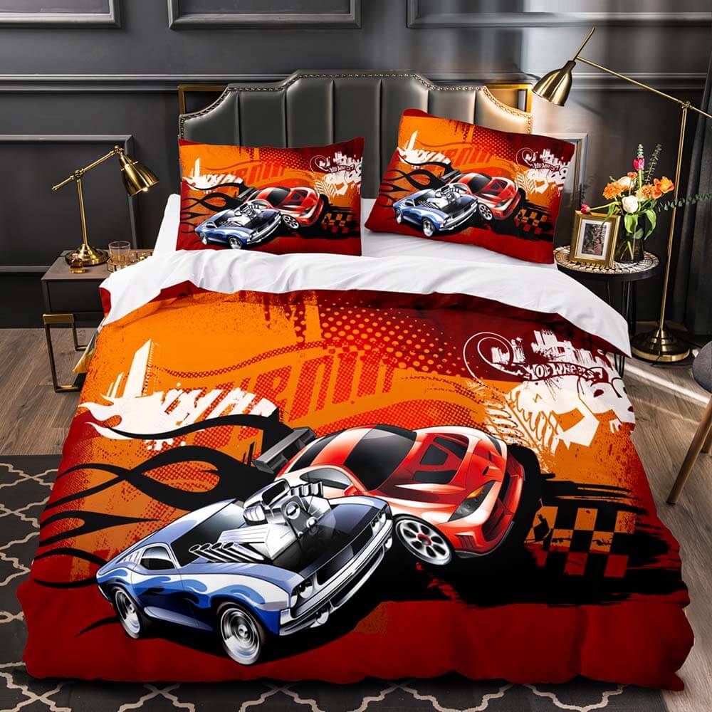 Hot Wheels Cosplay Bedding Set Quilt Covers Without Filler (Online Order Only)