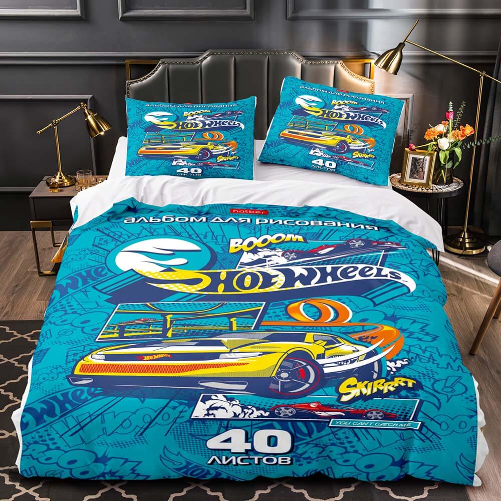Hot Wheels Cosplay Bedding Set Quilt Covers Without Filler (Online Order Only)