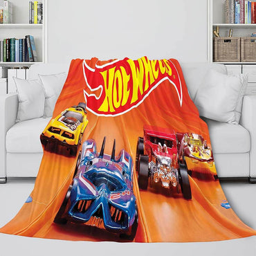 Hot Wheels Cosplay Blanket Flannel Fleece Blanket Quilt Throw Blanket (Online Order Only)