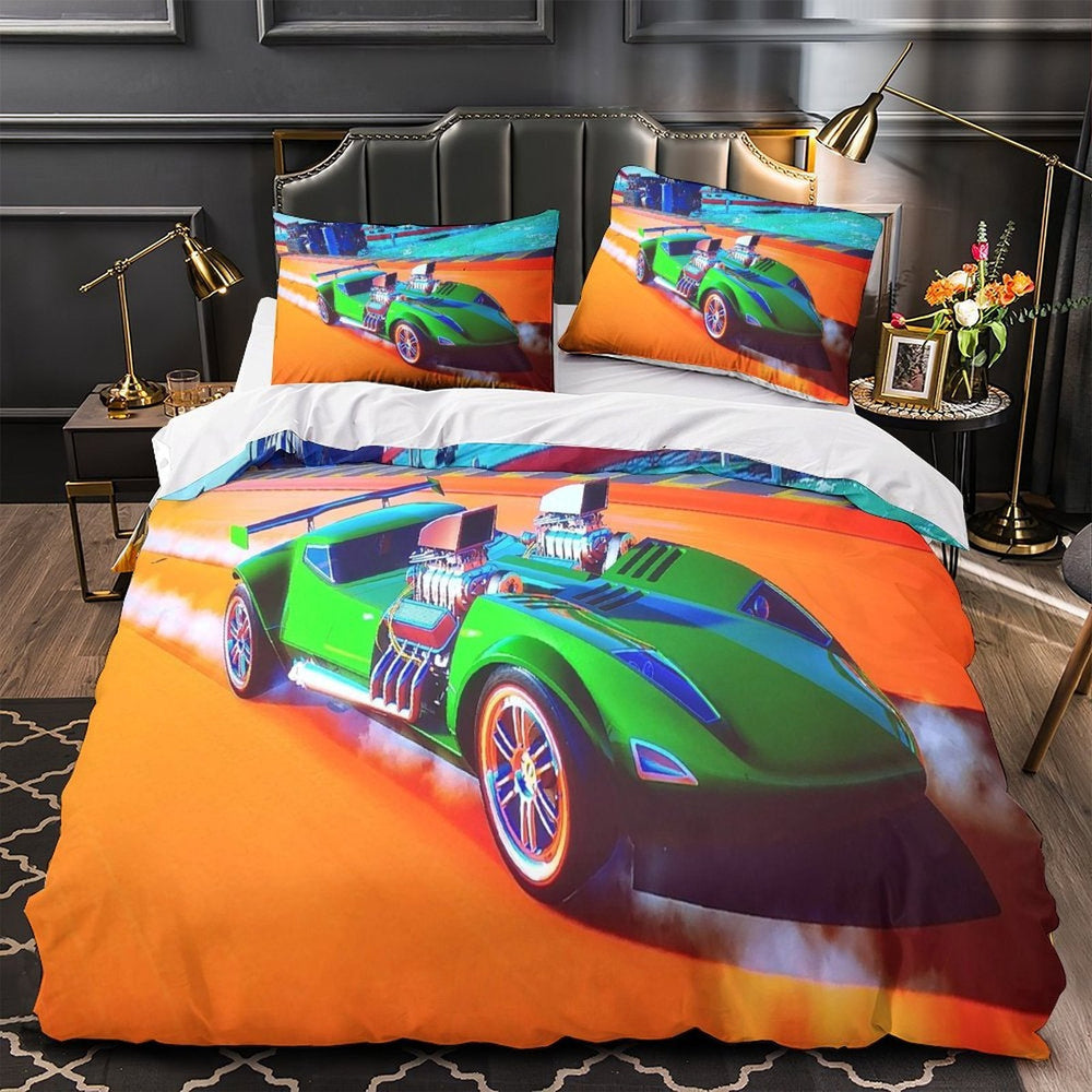 Hot Wheels Duvet Cover Pattern Bedding Set Without Filler (ONLINE ORDER ONLY)