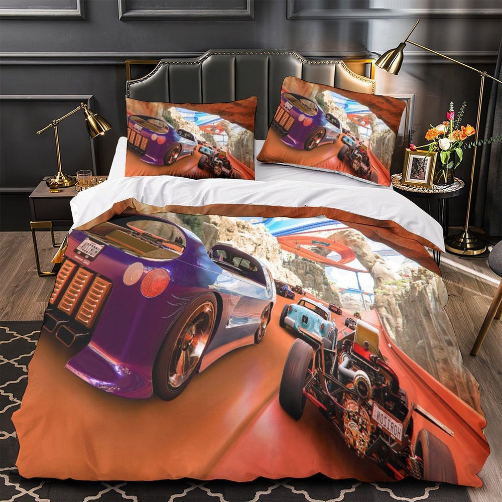 Hot Wheels Duvet Cover Pattern Bedding Set Without Filler (ONLINE ORDER ONLY)