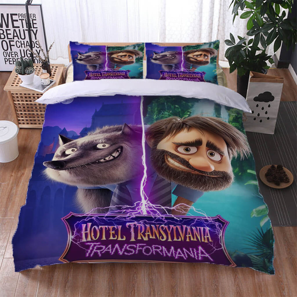 Hotel Transylvania 4 Transformania Bedding Set Duvet Cover (Online Order Only)