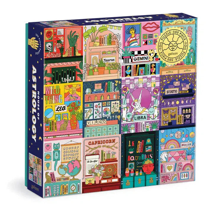 House of Astrology 500 Piece Jigsaw Puzzle Galison (ONLINE ORDER ONLY)
