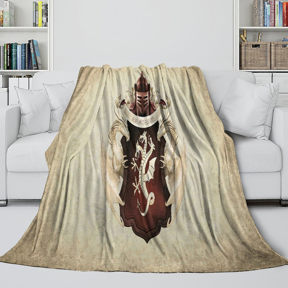House of the Dragon Blanket Flannel Fleece Throw Room Decoration (Online Order Only)