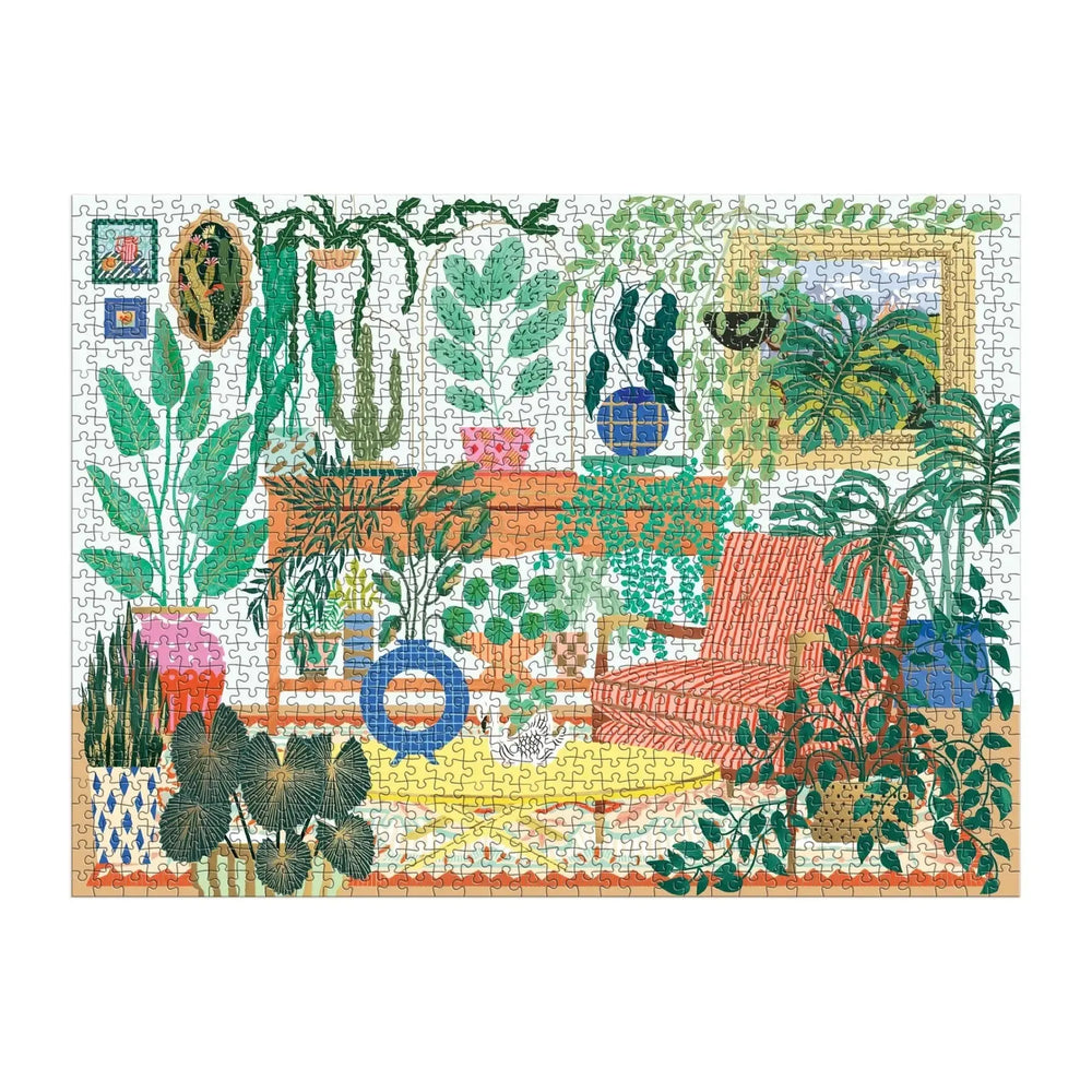 Houseplant Haven 1000 Piece Jigsaw Puzzle Galison