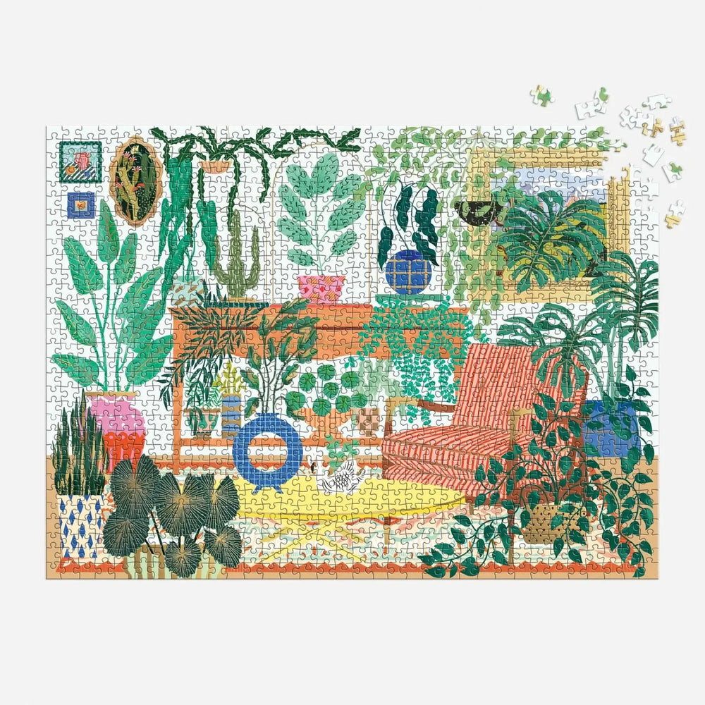 Houseplant Haven 1000 Piece Jigsaw Puzzle Galison