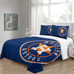 Houston Astros Bedding Set Quilt Cover Without Filler (Online Order Only)