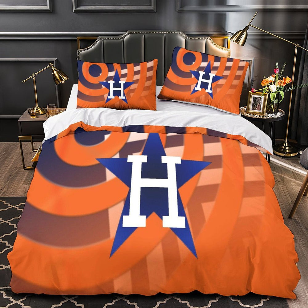 Houston Astros Bedding Set Quilt Cover Without Filler (Online Order Only)