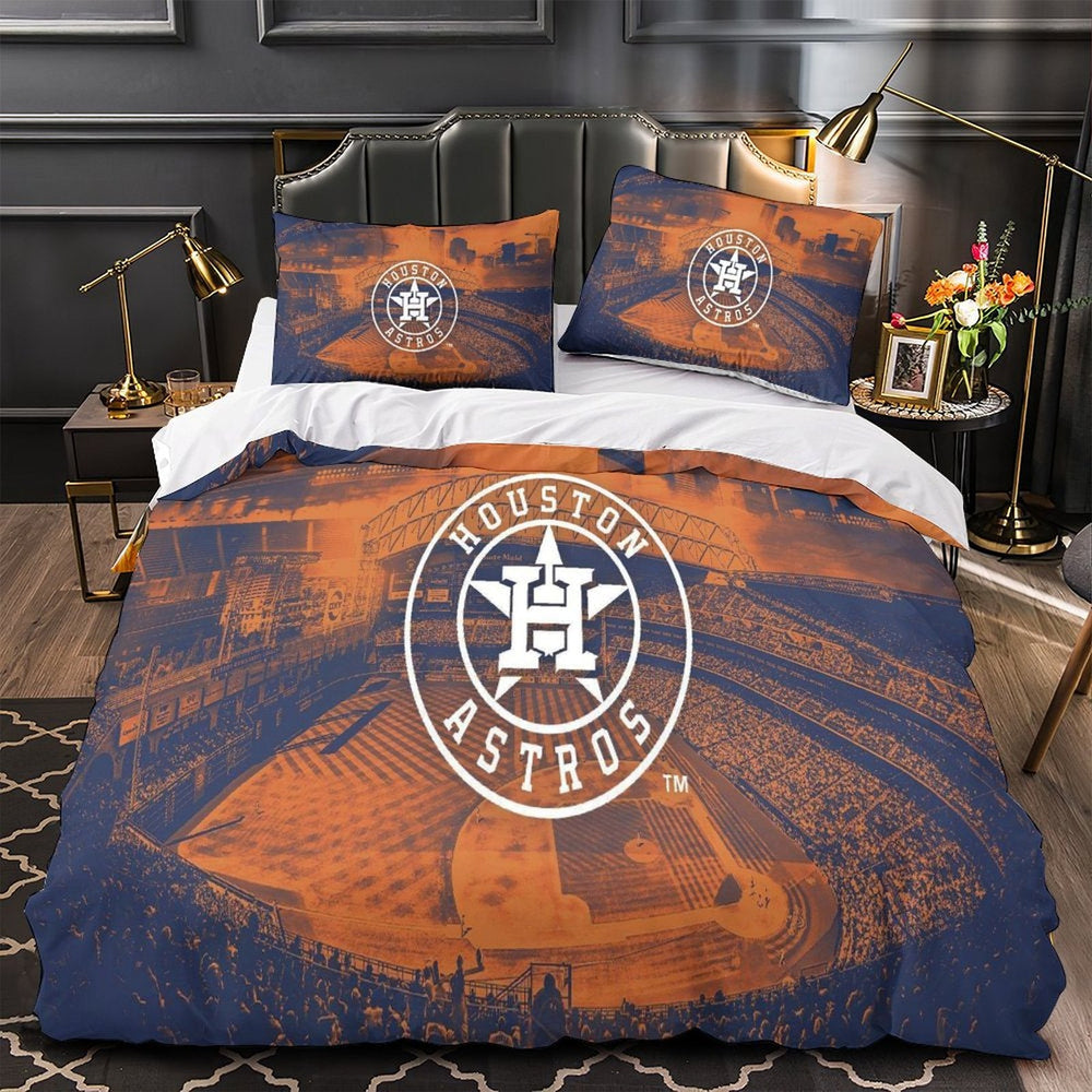 Houston Astros Bedding Set Quilt Cover Without Filler (Online Order Only)