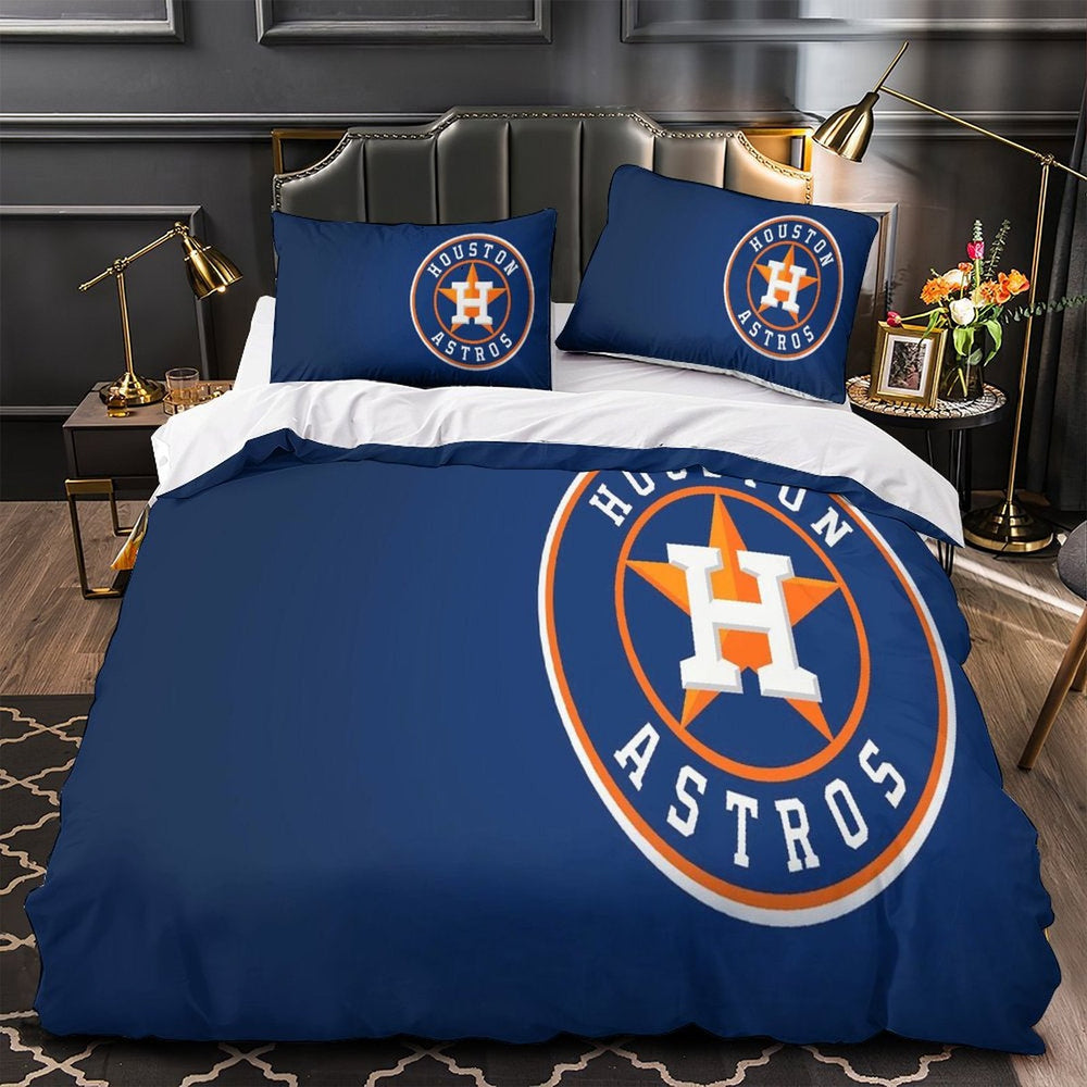 Houston Astros Bedding Set Quilt Cover Without Filler (Online Order Only)