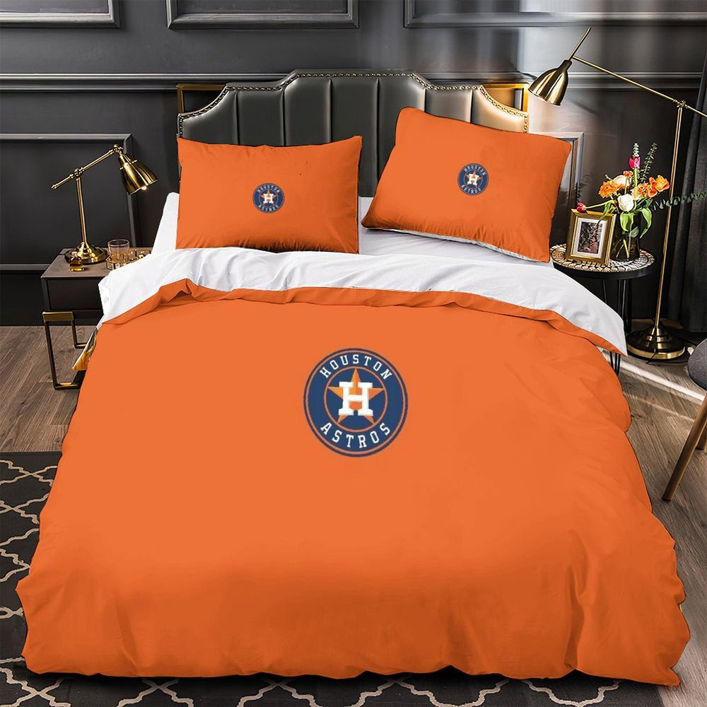 Houston Astros Bedding Set Quilt Cover Without Filler (Online Order Only)