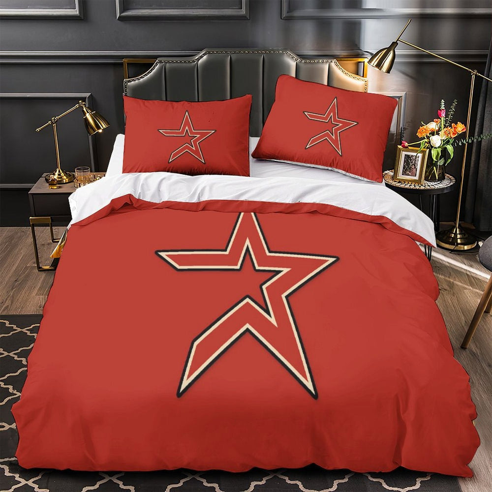 Houston Astros Bedding Set Quilt Cover Without Filler (Online Order Only)