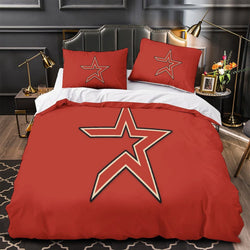 Houston Astros Bedding Set Quilt Cover Without Filler (Online Order Only)