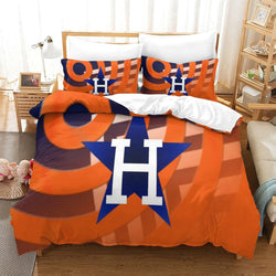 Houston Astros Bedding Set Quilt Cover Without Filler (Online Order Only)