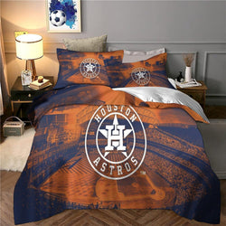 Houston Astros Bedding Set Quilt Cover Without Filler (Online Order Only)