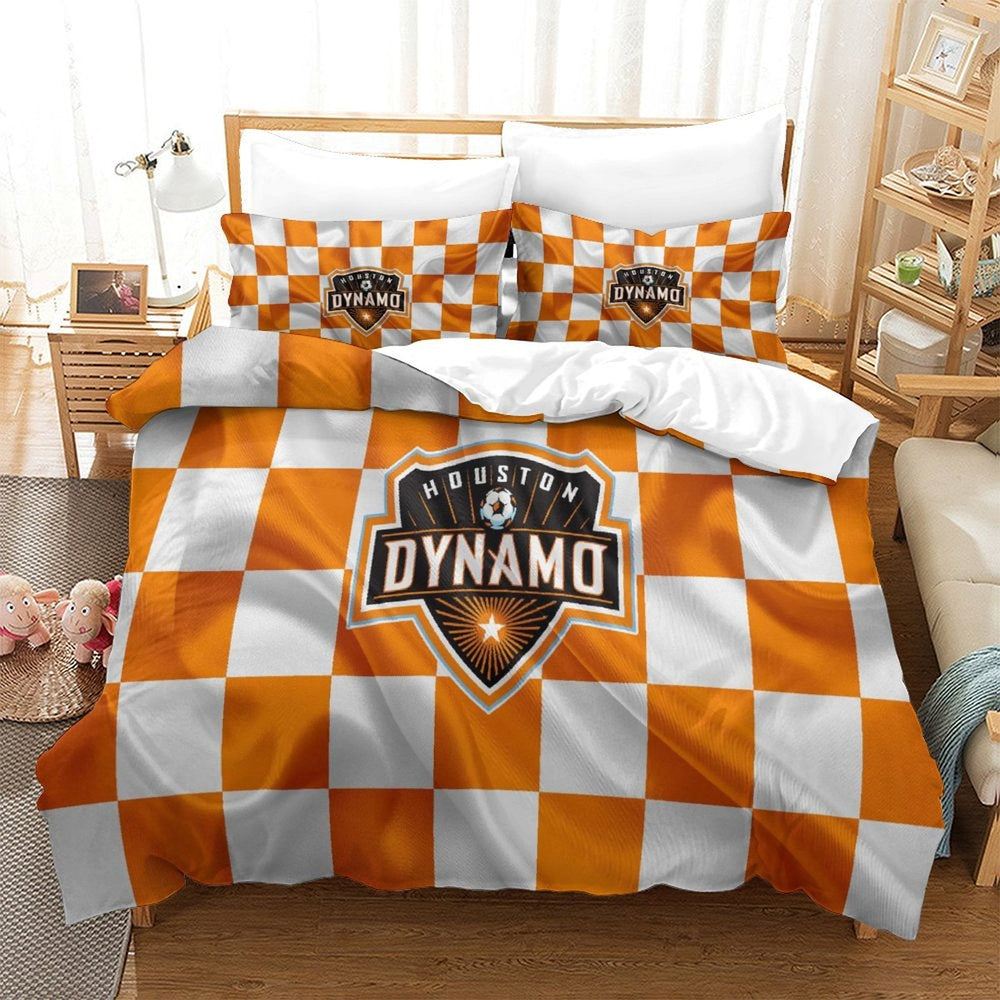 Houston Dynamo Bedding Set Duvet Cover Without Filler (Online Order Only)