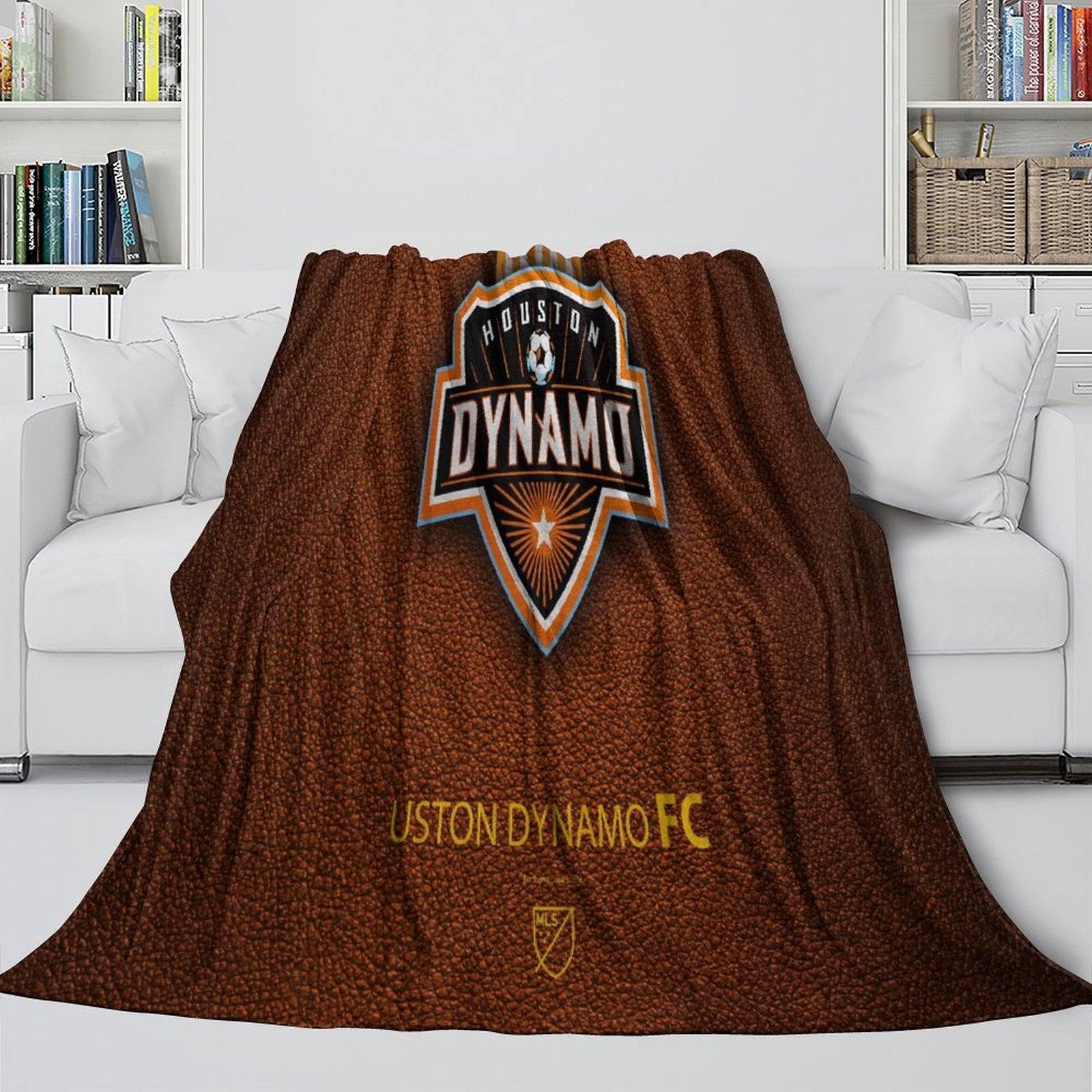Houston Dynamo Blanket Flannel Fleece Throw Room Decoration (Online Order Only)