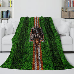 Houston Dynamo Blanket Flannel Fleece Throw Room Decoration (Online Order Only)