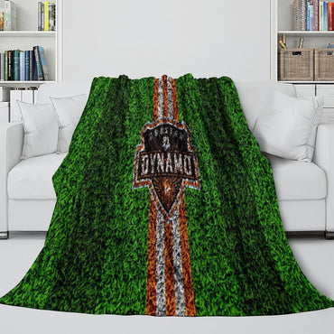 Houston Dynamo Blanket Flannel Fleece Throw Room Decoration (Online Order Only)