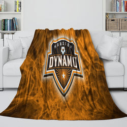 Houston Dynamo Blanket Flannel Fleece Throw Room Decoration (Online Order Only)