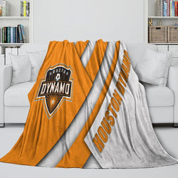 Houston Dynamo Blanket Flannel Fleece Throw Room Decoration (Online Order Only)