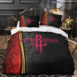 Houston Rockets Bedding Set Duvet Cover Without Filler (Online Order Only)