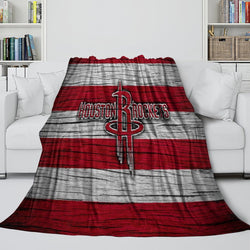 Houston Rockets Blanket Flannel Fleece Throw Room Decoration (Online Order Only)
