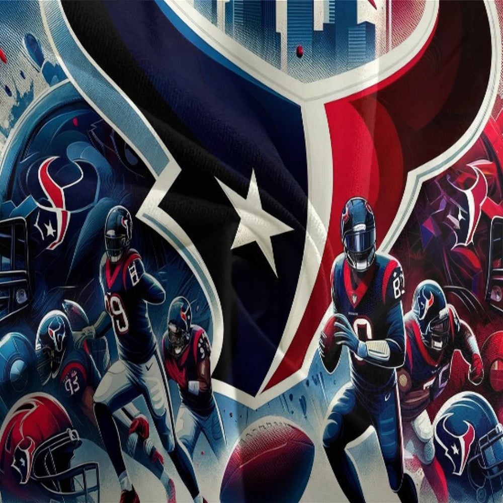 Houston Texans Bedding Set Duvet Cover Without Filler (Online Order Only)