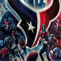 Houston Texans Bedding Set Duvet Cover Without Filler (Online Order Only)