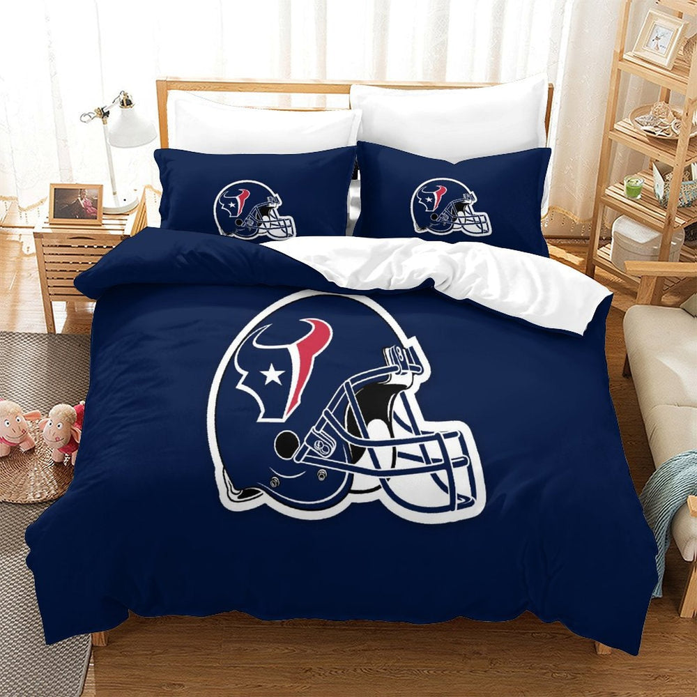 Houston Texans Bedding Set Duvet Cover Without Filler (Online Order Only)