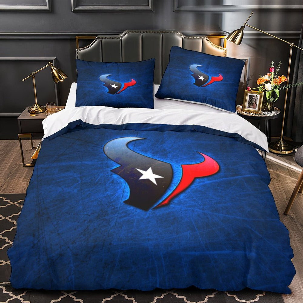 Houston Texans Bedding Set Duvet Cover Without Filler (Online Order Only)