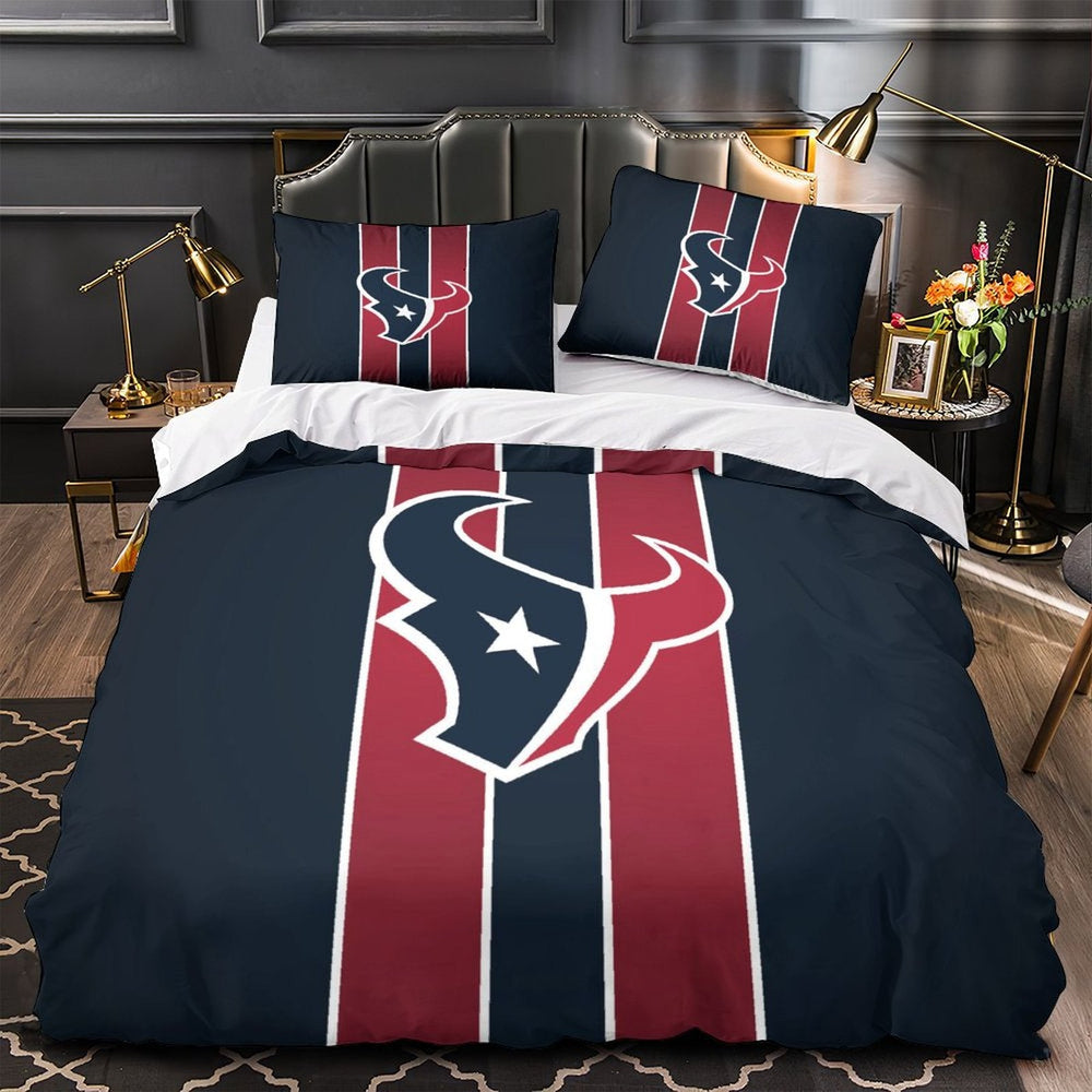 Houston Texans Bedding Set Duvet Cover Without Filler (Online Order Only)