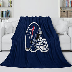 Houston Texans Blanket Flannel Fleece Throw Room Decoration (Online Order Only)