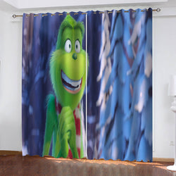 How The Grinch Stole Christmas Curtains Blackout Window Treatments Drapes (Online Order Only)