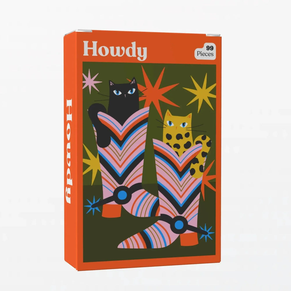 Howdy 99 Piece Mini Jigsaw Puzzle Puzzledly (ONLINE ORDER ONLY)
