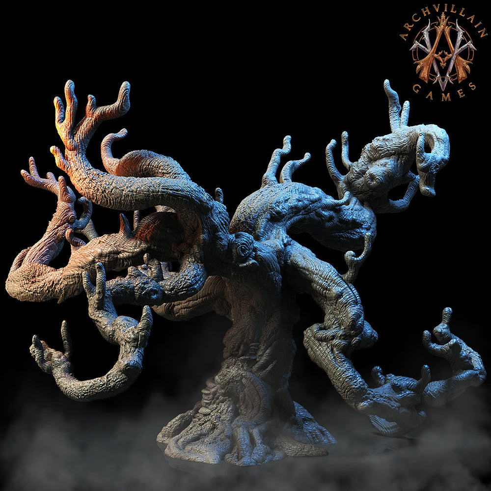 3D Printed Archvillain Games Moonbiten - Huge Tree 28mm 32mm D&D (Online Only)