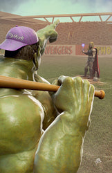 Hulk #5 Bjorn Barends Baseball Thor Variant (03/30/2022) Marvel (ONLINE ORDER ONLY)