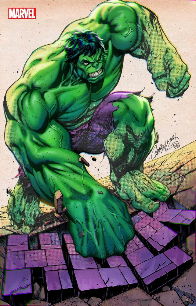 Hulk #7 B J Scott Campbell Variant (05/25/2022) Marvel (ONLINE ORDER ONLY)