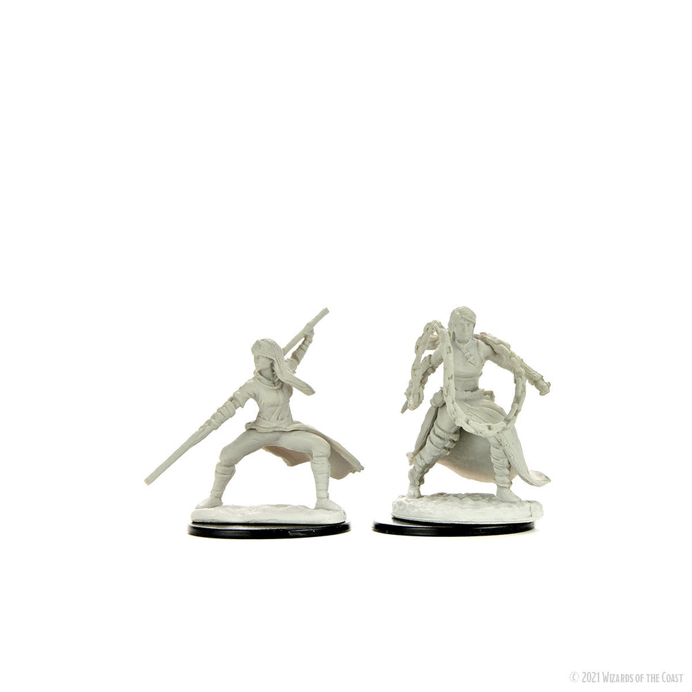 D&D: Nolzur's Marvelous Miniatures - Human Monk Female (ONLINE ORDER ONLY)